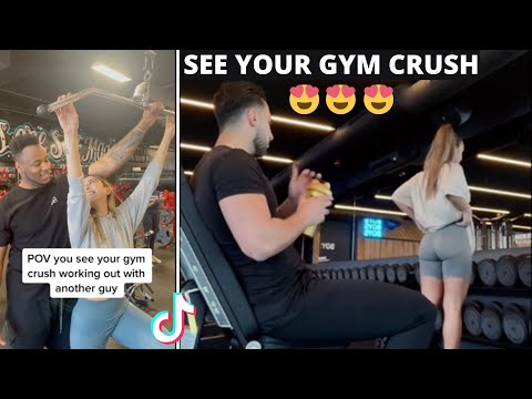 When You See Your GYM CRUSH  - Tik Tok Compilation