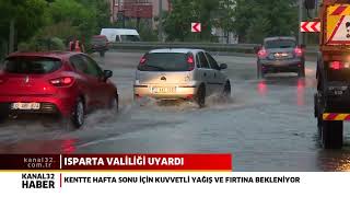 ısparta valiliği uyardı