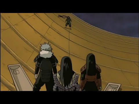 Orochimaru vs Sarutobi, Reanimation jutsu (Edo Tensei), Hiruzen's dead, full fight, english dub