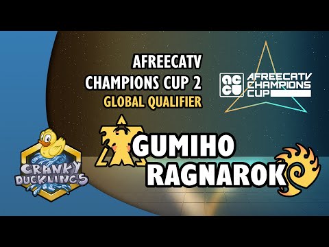 GuMiho vs RagnaroK - TvZ | AfreecaTV Champions Cup 2: Global Qualifier | StarCraft 2 Tournament