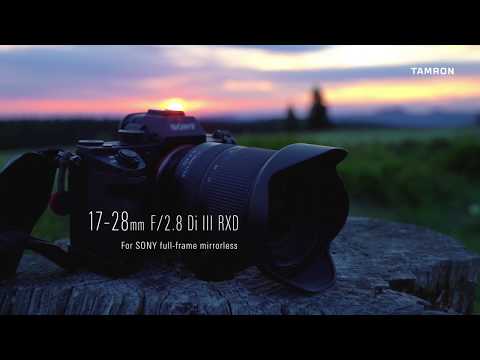 Lente Tamron 17-28mm f/2.8 Di III RXD para Sony E: Compacta e