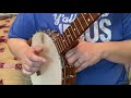 Drop thumbing rhythm | Clawhammer Banjo Lesson