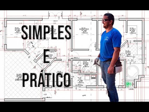 Como ler planta baixa de casa!