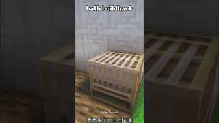 bath Buildhack #shorts #minecraft