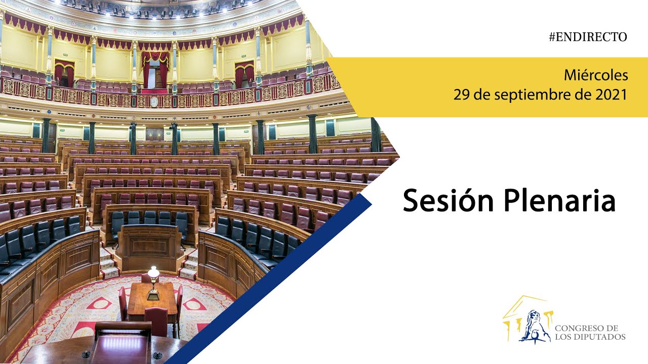 Sesión Plenaria (29/09/2021)