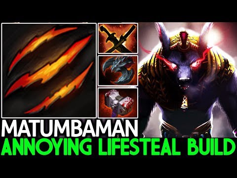MATUMBAMAN [Ursa] The Damage is Crazy Annoying Lifesteal Build 7.25 Dota 2