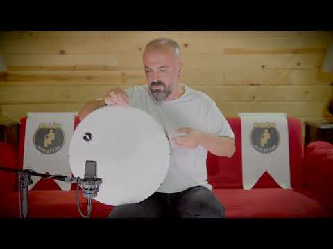 Frame Drum - Synthetic Skin - Key Tuned - 45.5 cm(18 İnch)