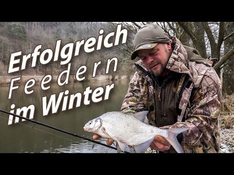 Feedern im Winter am Fluss - Die Challenge! Mit Tipps & Tricks vom Profi