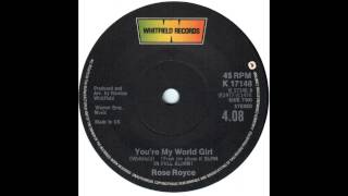 Rob Real Noize- You&#39;re My World Girl [Rose Royce REMIX SAMPLE] INSTRUMENTAL