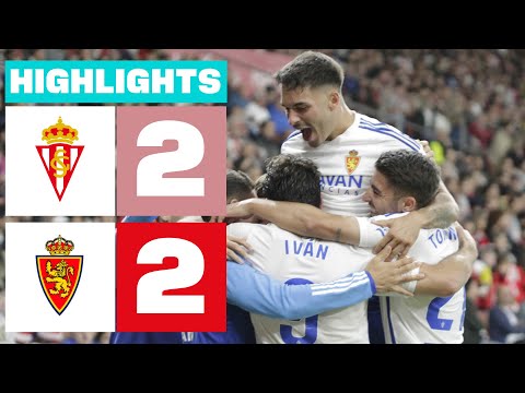 Resumen de Real Sporting vs Real Zaragoza Matchday 11