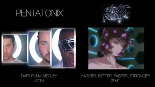 Daft Punk Pentatonix TheMickBab Side By Side