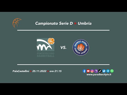 Highlights Serie D Umbria 2022-2023 - Pontevecchio Basket vs. Basket Gubbio