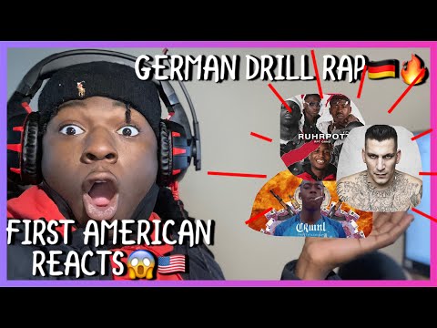 AMERICAN FIRST REACTION to GERMAN DRILL RAP! (Ft. GZUZ, PRETTYFACECAPI, RPT GANG & MORE) (Pt.2)