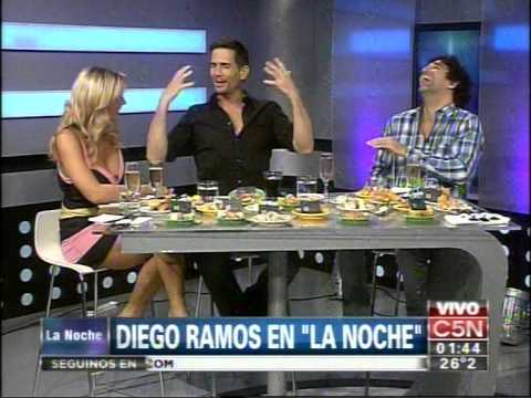 C5N - LA NOCHE:  LA VISITA DE DIEGO RAMOS (PARTE 2)