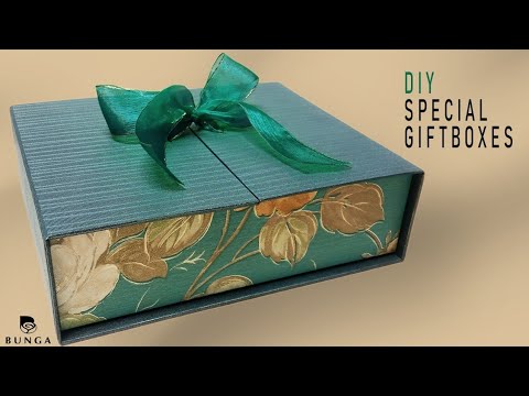 Giftbox Tutorial | Tutorial Giftbox | Gift Ideas | Custom box | Diy Giftbox