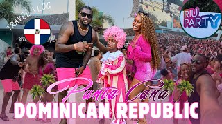 PUNTA CANA, DOMINICAN REPUBLIC TRAVEL VLOG | PART 1 ✈️ RIU PALACE BAVARO | THE P