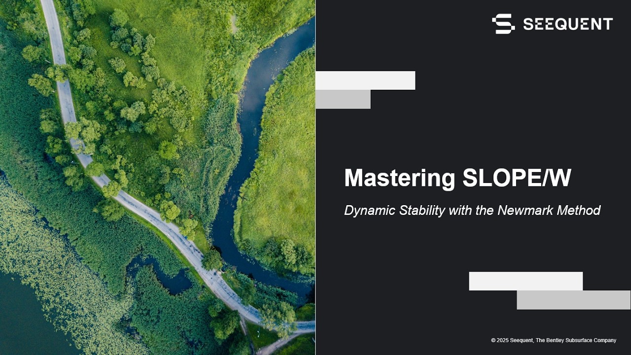 Mastering SLOPE/W: Dynamic Stability with the Newmark Method