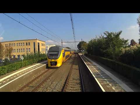 A train driver's view: Utrecht CS - Rhenen, SGM, 27-Sep-2017.
