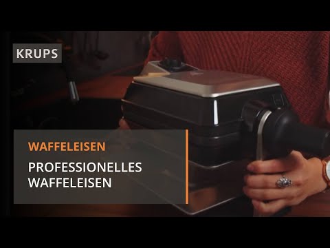 KRUPS professionelles Waffeleisen Pro FDD95D Review Video