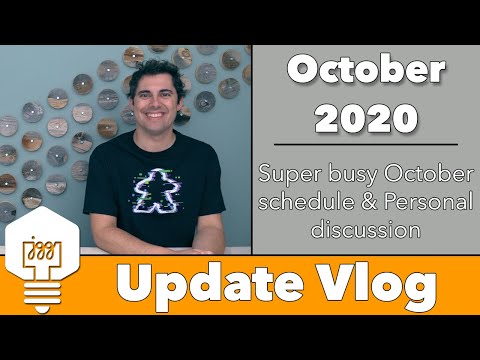Update Oct'20 - Crazy October schedule & Personal Update