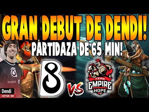B8 vs EMPIRE [BO1] - Gran Debut de Dendi "Partidaza de 65 Min" - ESL One Los Angeles 2020 DOTA 2