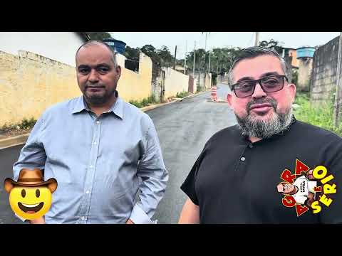 IRMÃO JAIRO E DEPUTADO FEDERAL GILBERTO NASCIMENTO ESTÁ NO DNA DA PAVIMENTAÇÃO DA RUA LUZIA SIQUEIRA DA SILVA NO GOVERNO WILHIANS SOARES