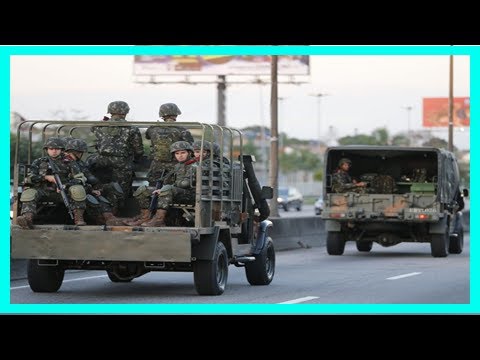 [Rio News] Brazil's armed forces operate in rio's niteroi favela communities | the rio times | braz