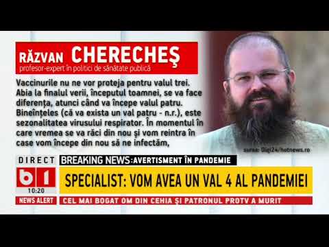 OPINIE SPECIALIST: VOM AVEA UN VAL 4 AL PANDEMIEI_Stiri B1_29 martie 2021