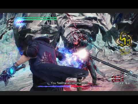 Devil May Cry 5 NERO VS VERGIL MISSION 20 DANTE MUST DIE NO DAMAGE SPEEDRUN