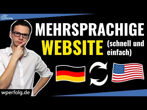 WordPress Website mehrsprachig machen (2026): Seiten, Theme, Elementor, Plugins... Polylang Tutorial