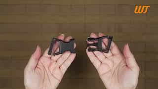 WJ Dual Adjustable Champion (samice) 25mm černá