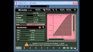 Video thumbnail for MLimiter by Melda Production Audio Technologies by UPROAR 24