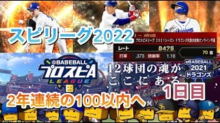 【1日目：スピリーグ中日代表決定戦】とりま練習したい。。オーダーも悩み中。。