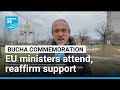 EU Ministers Commemorate Bucha Massacre And Reaffirm Support To Ukraine FRANCE 24 English