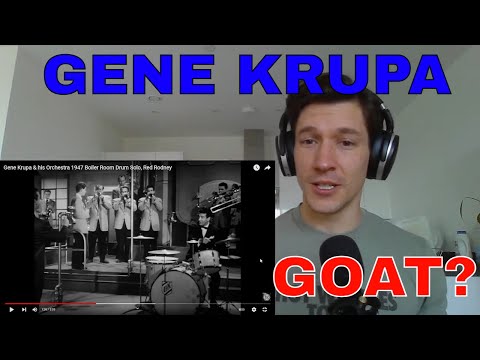 Gene Krupa - Drummer Reacts