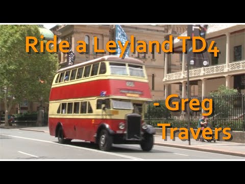 Ride a Leyland TD4. The Sydney Bus Museum's oldest operable bus is former 379 (mo1579) new in 1937.