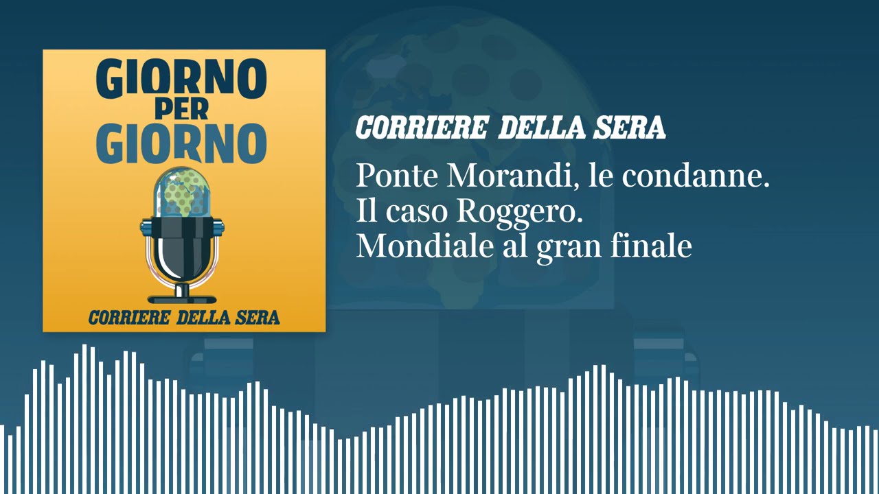 Ponte Morandi, le condanne. Il caso Roggero. Mondiale al gran finale | GxG del 17 luglio 2026