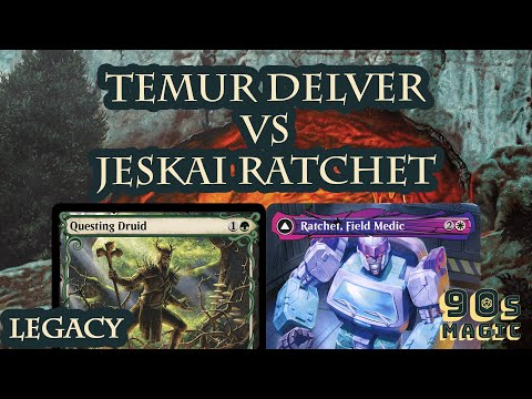 Temur Delver vs Jeskai Ratchet Saga [MTG Legacy]