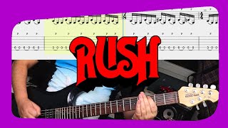 Cómo tocar RUSH ?DRIVEN ?Tutorial GUITARRA Espanol
