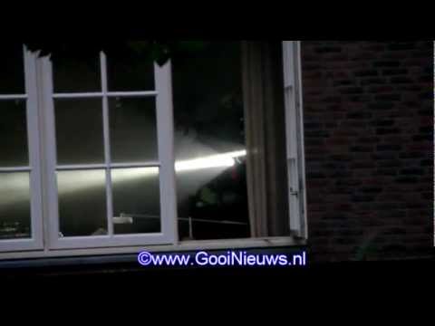 Schade na brand in villa op de Driftweg in Huizen (357)