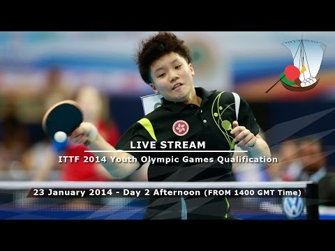 ITTF 2014 Youth Olympic Games Qualification - Day 2 Afternoon Session