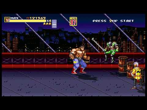 Here's a some nostalgia for you guys | Streets of Rage Remake 5.2V Full Playthrough as Max thunder