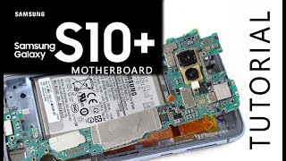 Samsung S10 Plus G975F Motherboard Replacement Tutorial - Wymiana płyty głównej