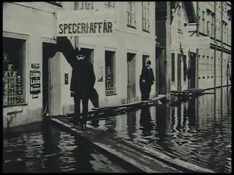 The Ravages of the Spring River in Dalarne, Sweden, 1916