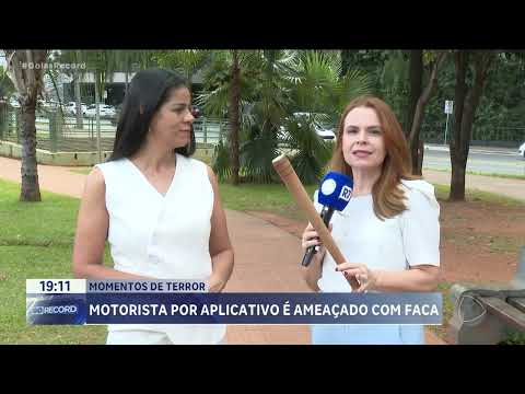 Motorista reage e ajuda a prender criminoso