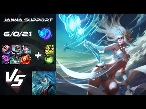 SUPPORT Janna vs Zilean - EU Grandmaster Patch 15.1