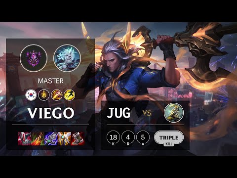 Viego Jungle vs Master Yi - KR Master Patch 11.23