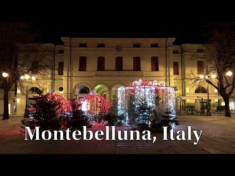 The Driving Vlog - Montebelluna (Veneto, Italy) just before Christmas in Corona days.....