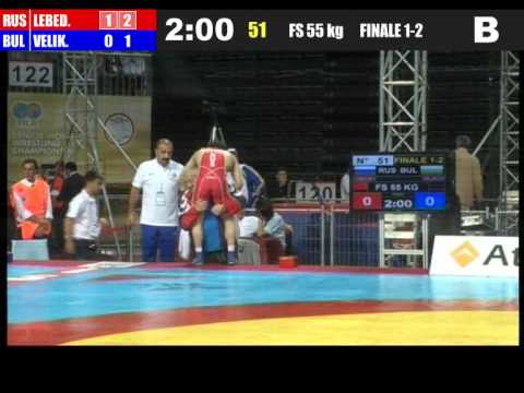 55kg - Victor Lebedev (RUS) vs Radoslav marinov Velikov (BUL) 2011 world championship