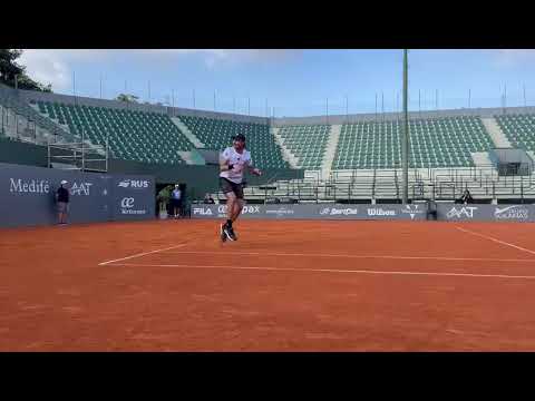 CHALLENGER BALTC - Andrea Collarini vs Francisco Comesaña - Créditos: Asociación Argentina de Tenis